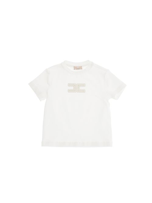 T-shirt, bambina, logata. ELISABETTA FRANCHI | EGTS118 0 JE0180115